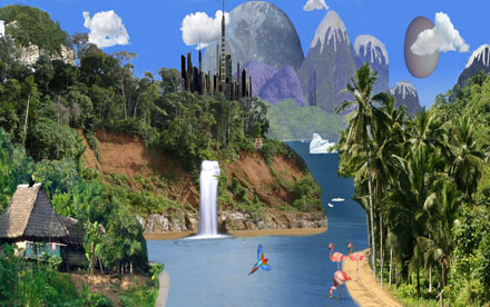 Lost World. Photoshop. Advanced Image Manipulation.